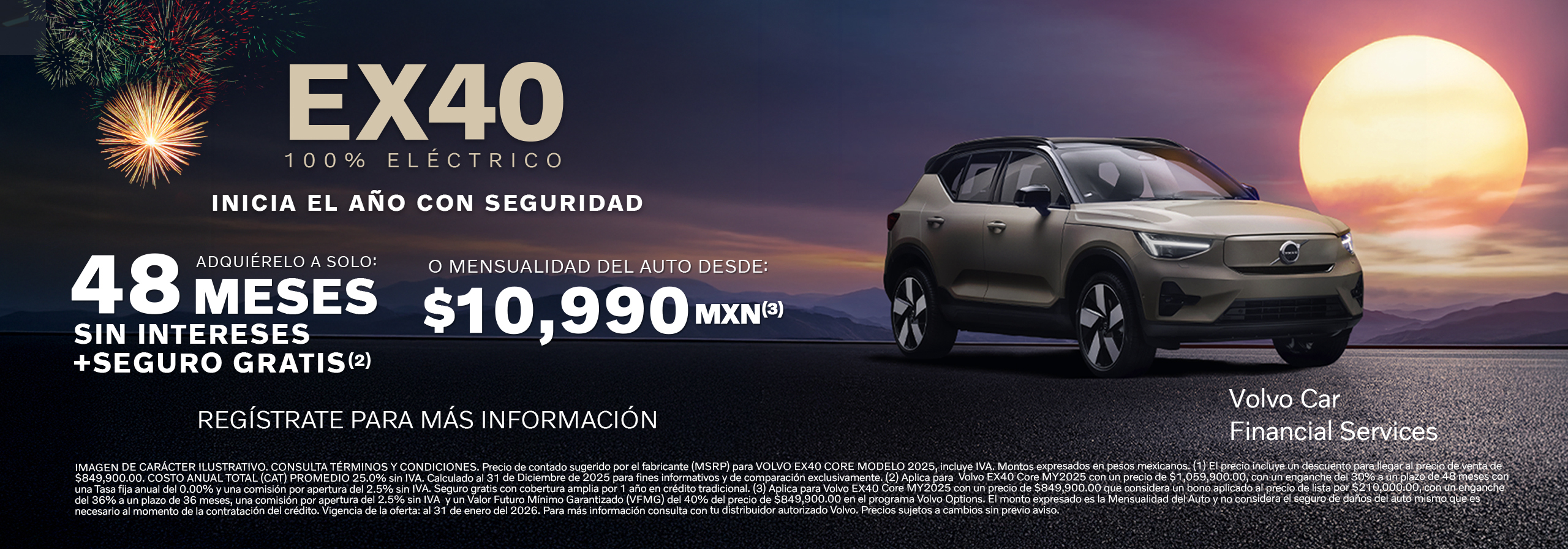 Ofertas exclusivas para vehículos Volvo. Descubre descuentos y promociones en nuestro cotizador.