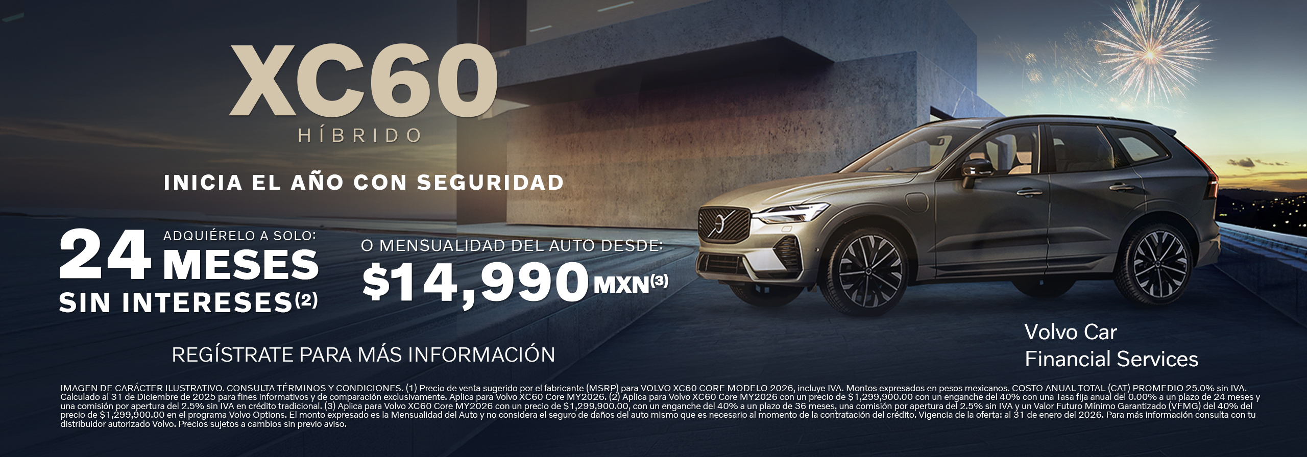 Ofertas exclusivas para vehículos Volvo. Descubre descuentos y promociones en nuestro cotizador.